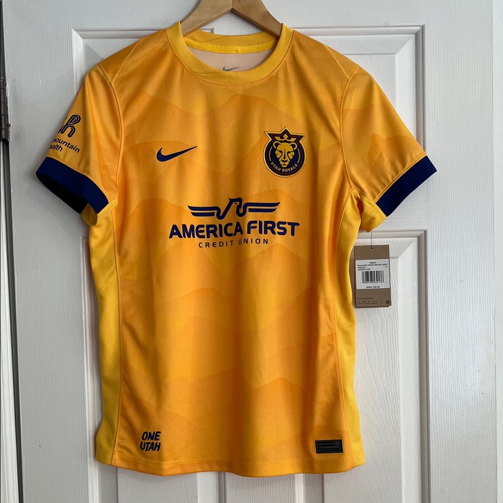 NEW! Utah Royals Women’s Pro Soccer Jersey Nike Dri-FIT Shirt Size Medium